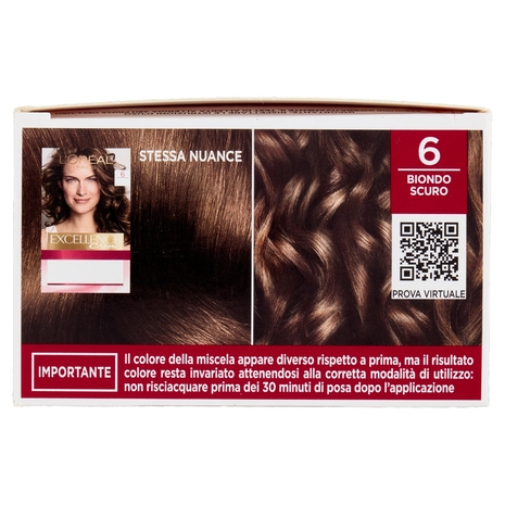 L'Oréal Paris Excellence Creme Colorazione Triplo Trattamento 6 Biondo Scuro